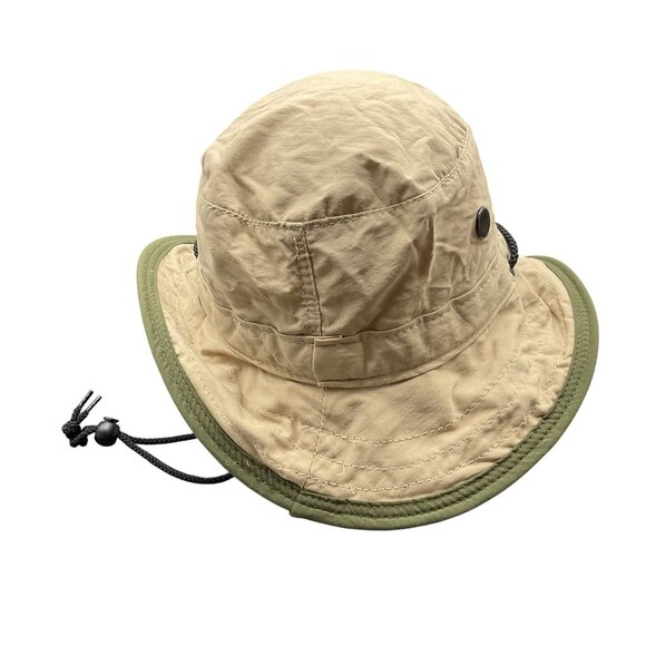 Watership Trading Co. Khaki Boonie Hat Green Brim Size S Cotton Blend Unisex USA - Picture 4 of 6